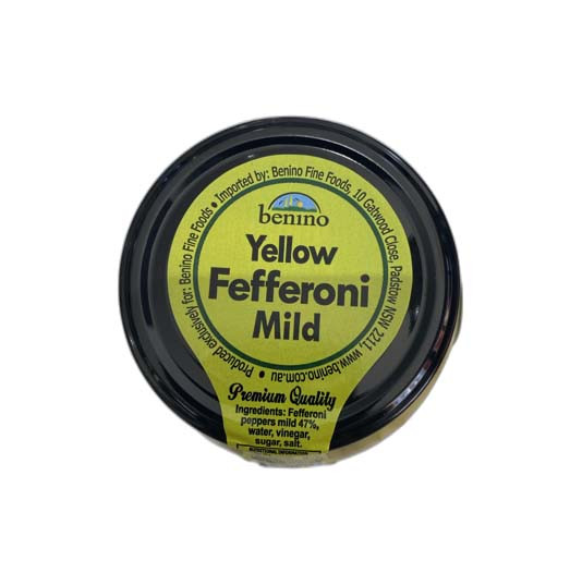 Benino yellow fefferoni mild