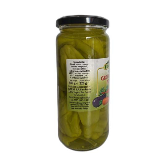 Tragano greek gold peppers