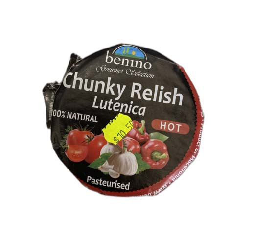 Benino Chunky relish hot