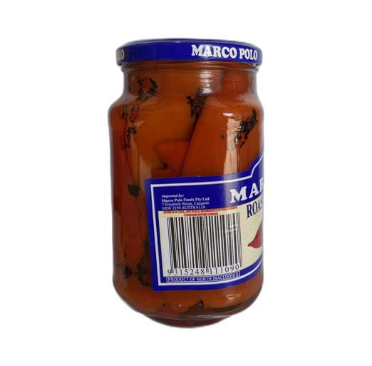 Marcopolo poasted red peppers 670G