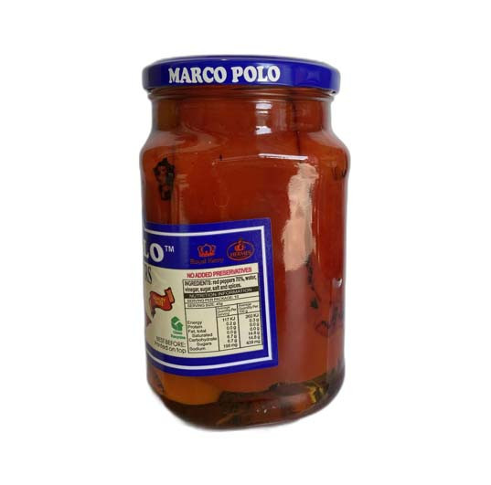 Marcopolo poasted red peppers 670G