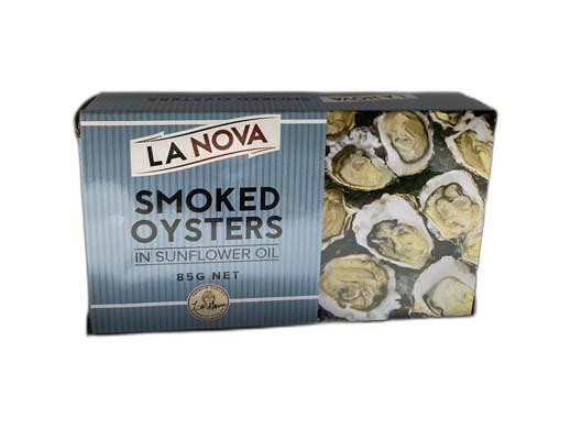 La Nova Smoked Oysters