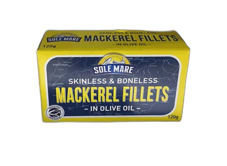 Sole Mare Mackerel Fillets Olive Oil
