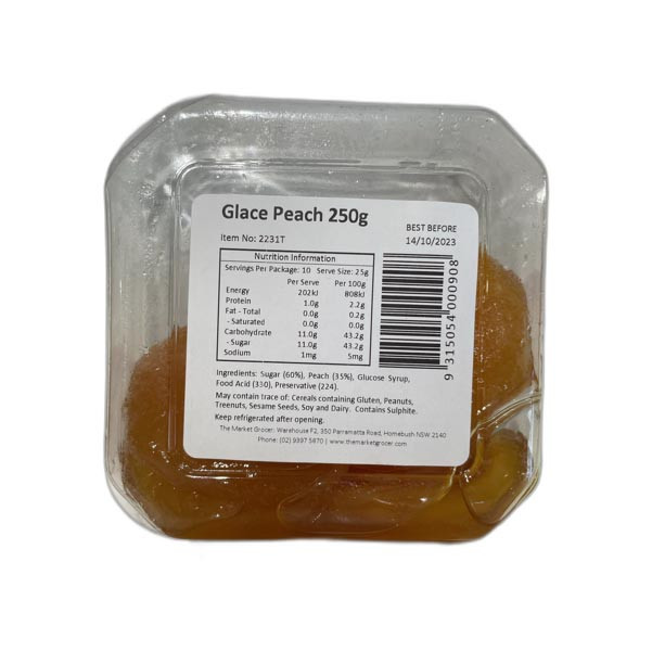 Market Grocer Glace Peach
