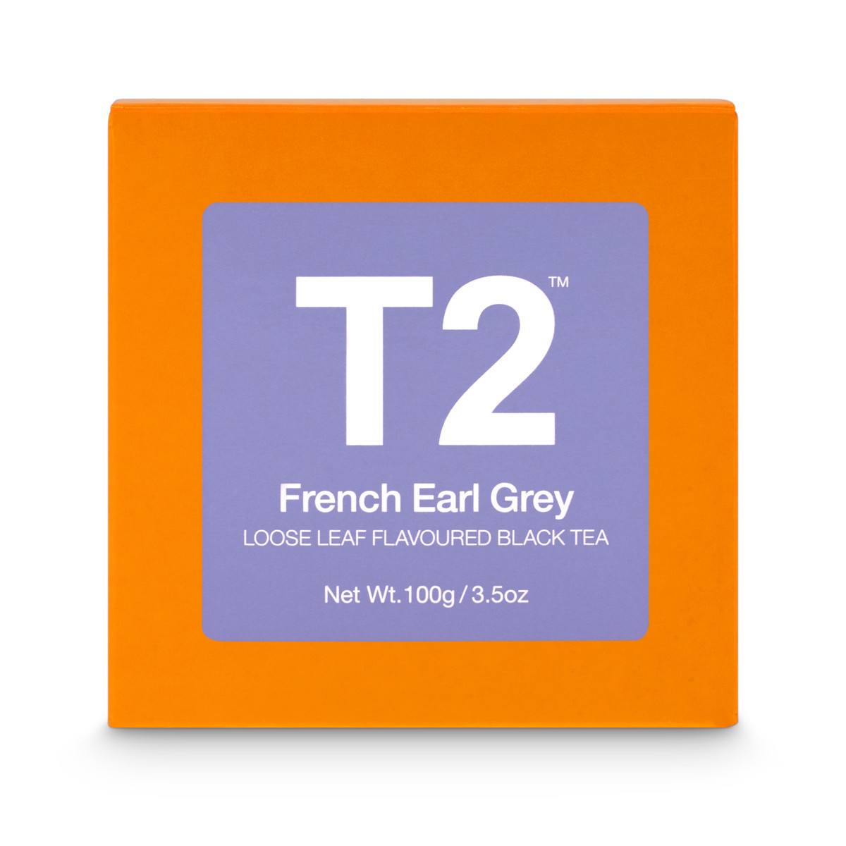 T2 French Earl Grey Loose Leaf Gift Cube 50g