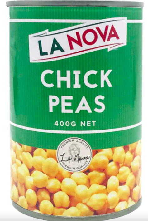 La Nova chick peas 400g