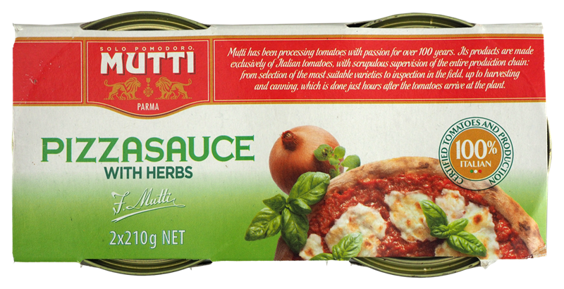 Mutti Pizza Sauce 2x210g