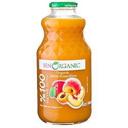 BenOrganic Organic Apricot & Peach Juice 946ml