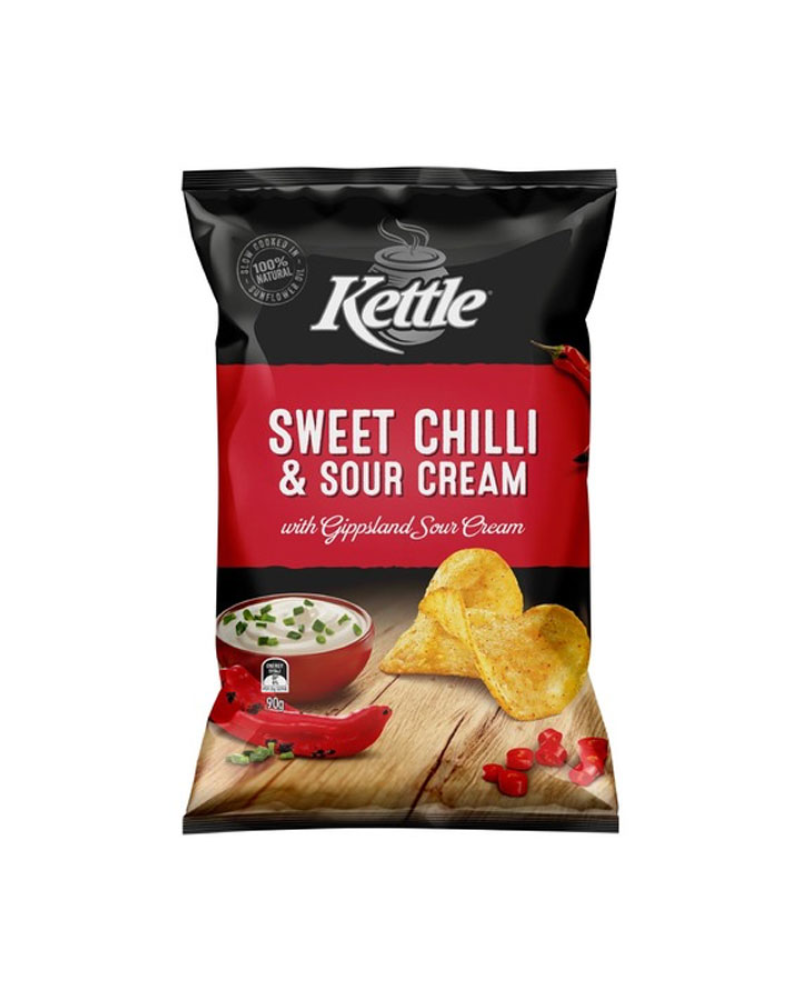 Kettle Sweet Chilli & Sour Cream Chips 90g