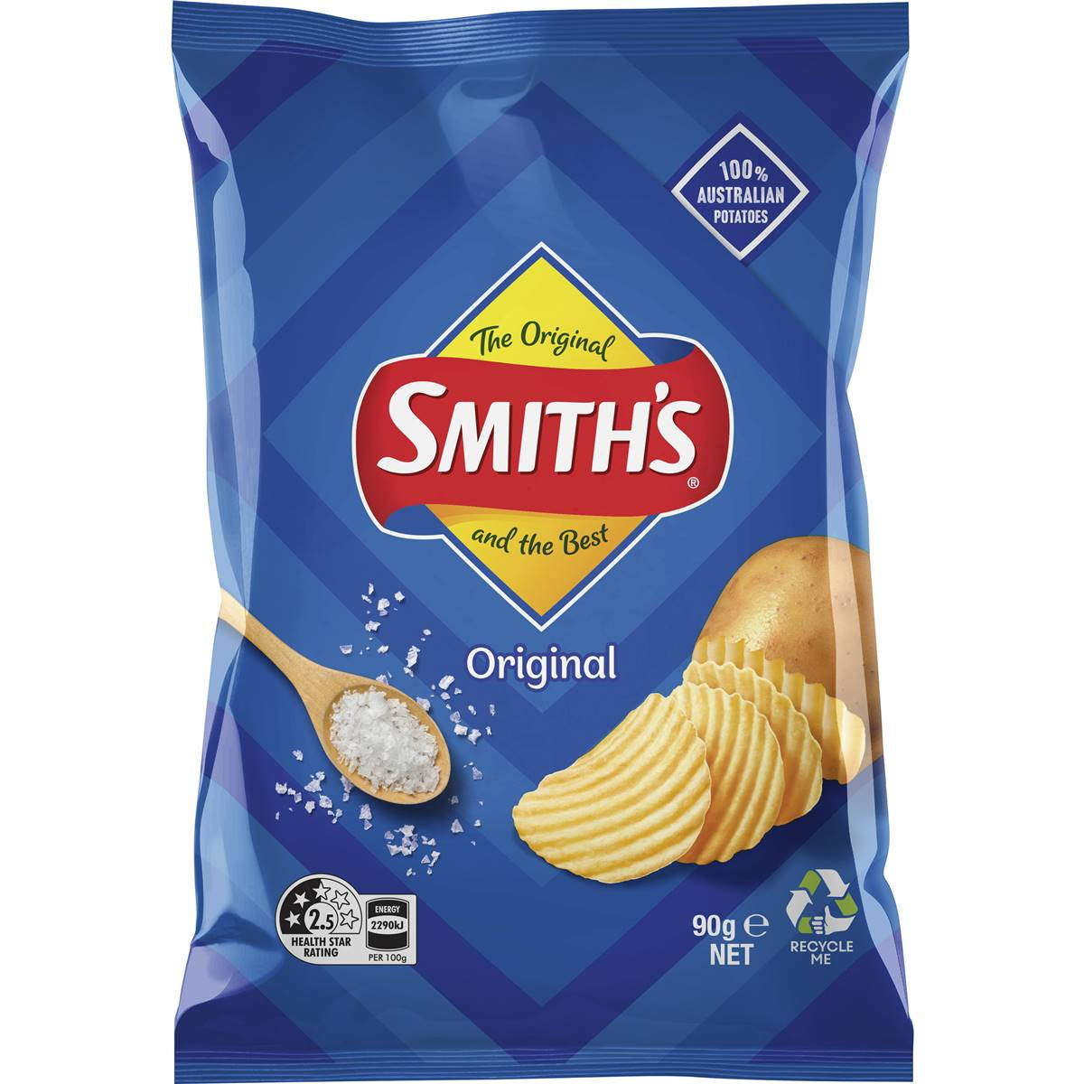 Smith's Crinkle Cut Chips Original 90g