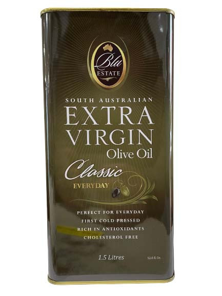 Blu estate extra virgin olive oil classic 1.5lit