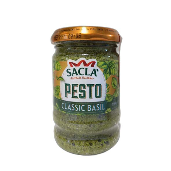 Sacla Classic Basil Pesto 190g