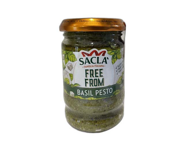 Sacla Free From Basil 190g