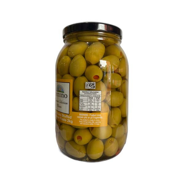 Benino green stuffed pepper olives