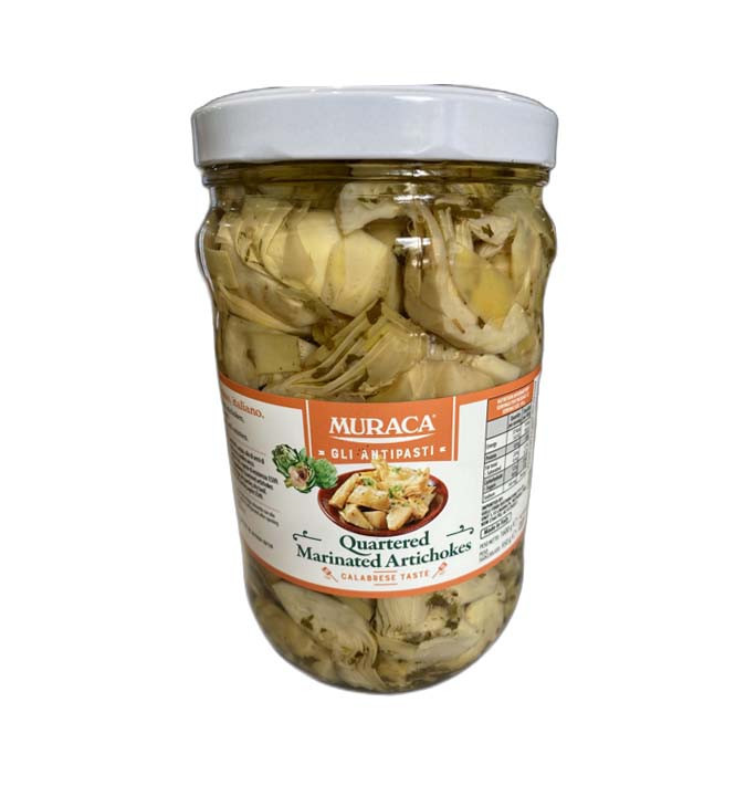 Muraco quarted marinated artichokes