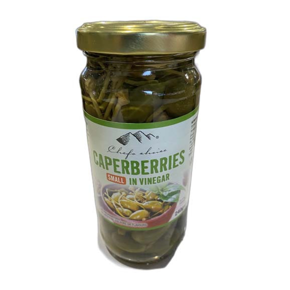 Chef's Choice Caperberries small in vinegar 240g