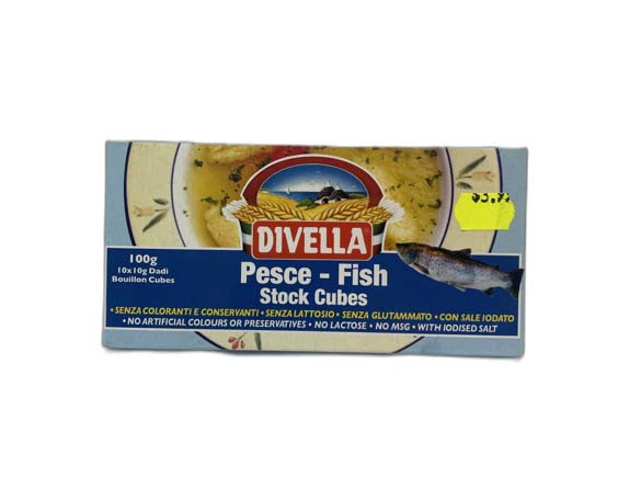 Divella Pecse-Fish Stock Cubes