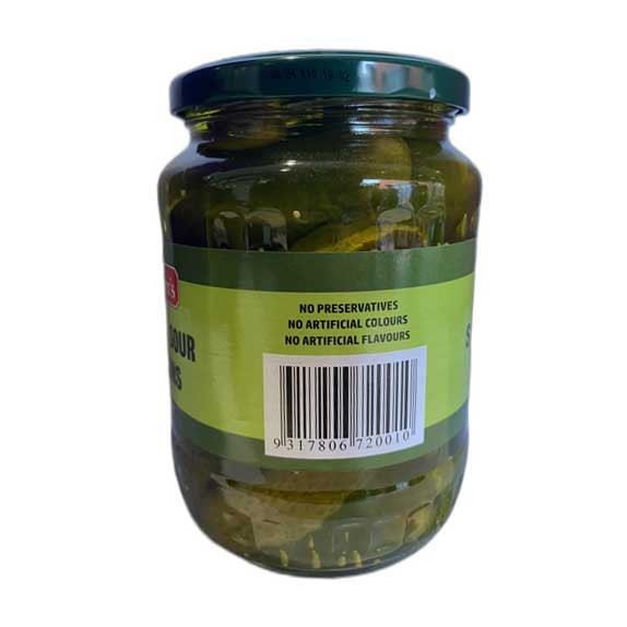 Werners Sweet & Sour Gherkins