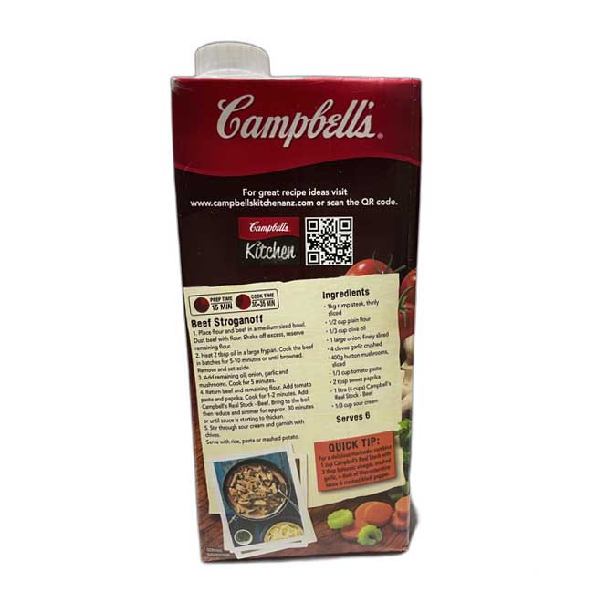 Campbells Real Stock Beef