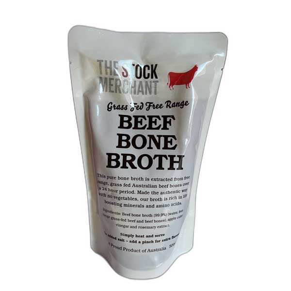 The Stock Merchant Feed Free Range Beef Bone Broth