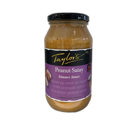 Taylor's Simmer Sauce Peanut Satay 525g