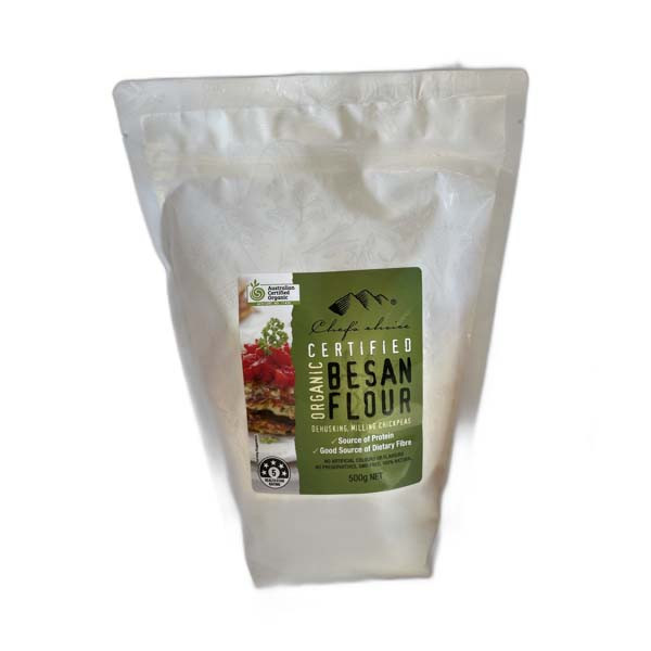 Chef's Choice Certified Organic Besan Flour 500g