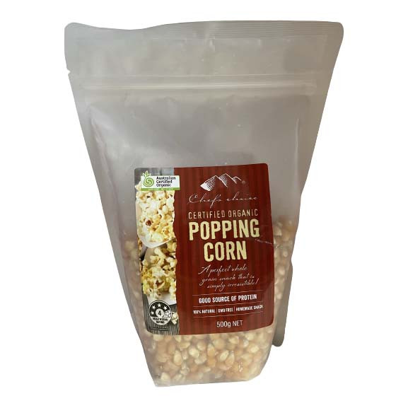 Chef's Choice Organic Popping Corn 500g