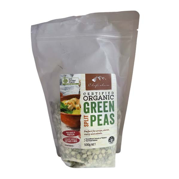 Chef's Choice Green Split Peas 500g