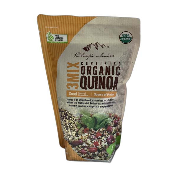 Chef's Choice Organic 3 Mix Quinoa 500g