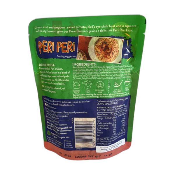 Tilda Peri Peri Basmati Rice 250G