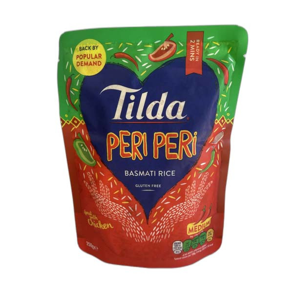 Tilda Peri Peri Basmati Rice 250G