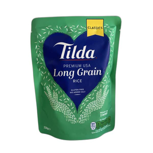 Tilda Premium Long Grain Rice 250G