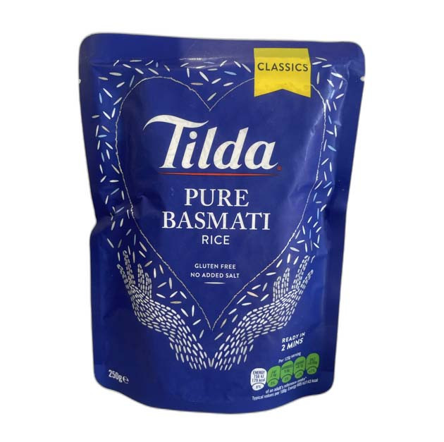 Tilda Pure Basmati Rice Steamed 250G