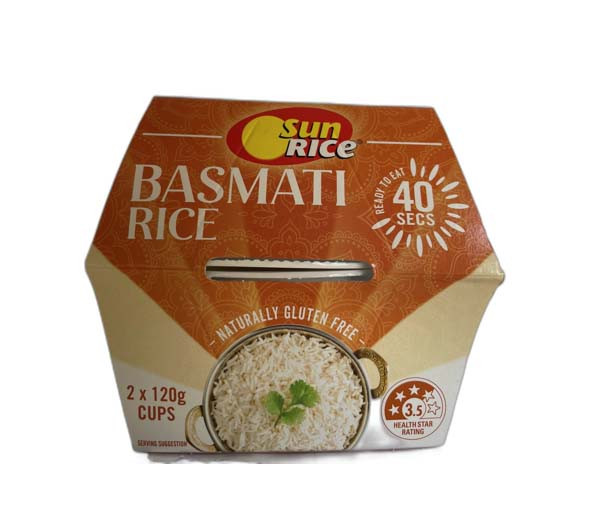 Sun Rice Jasmine Rice PACK 250G