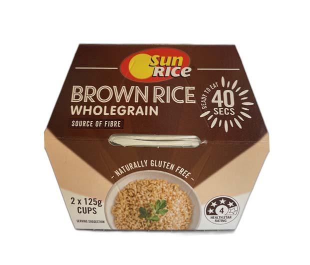 Sun Rice Brown Rice Pack  250G
