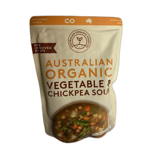 Australian Organic Vegetable & Chickpea Soup