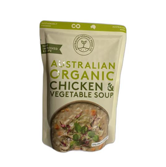 Australian Organic Chicken & Vegetable Soup