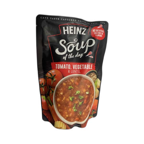 Heinz Soup Tomato Vegetable & Lentil