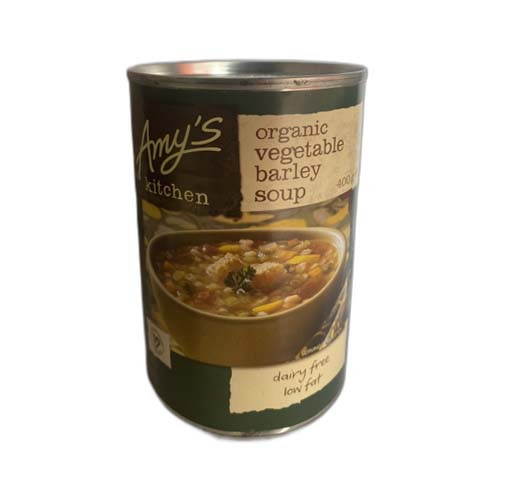 Amys Kitchen Organic Vegetable Barley Soup