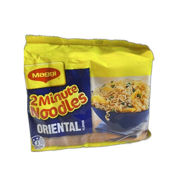 Maggi 2 min Oriental Noodles 370g (5 packs)