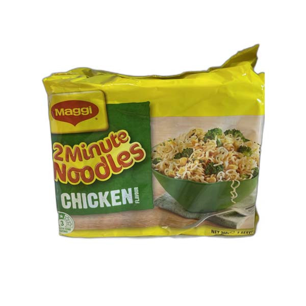 Maggi 2Min Chicken Noodles 360g(5 packs)