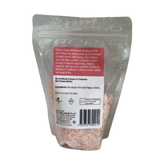 Chef's Choice All Natural Pink Salt Flakes 180g