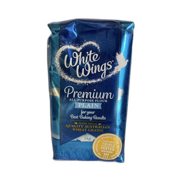 White Wings Premium Wheat Plain Flour 1kg