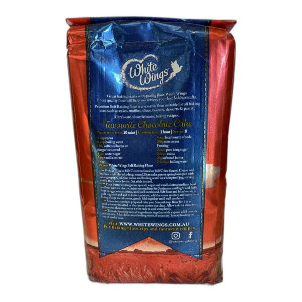 White Wings Self Raising Flour 1kg