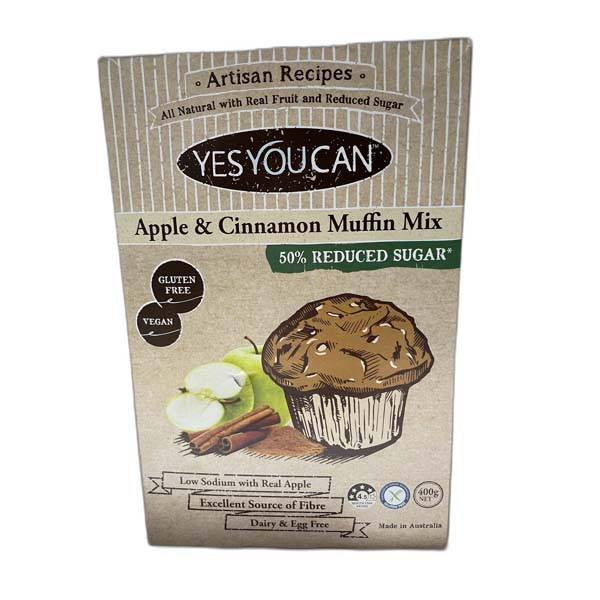Yes You Can Gluten Free Apple Cinnamon Muffin Mix