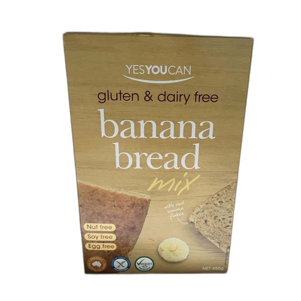 Yes You Can Gluten Free Banana Bread Mix