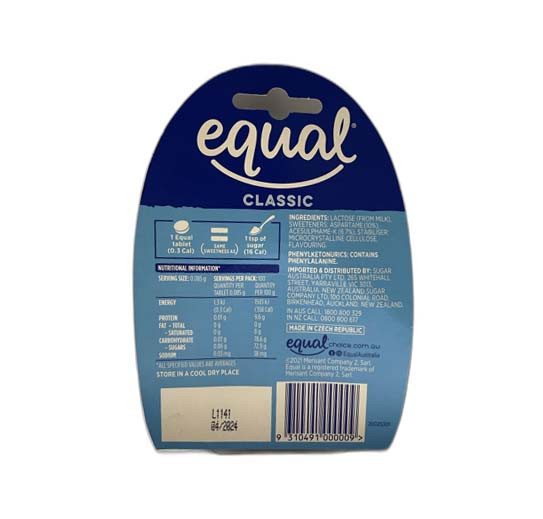 Equal Sweetner 100 Tablets