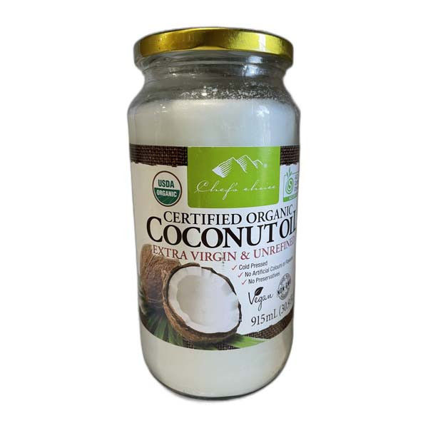 Chef's Choice Certified Organic  Coconut Oil 915ml