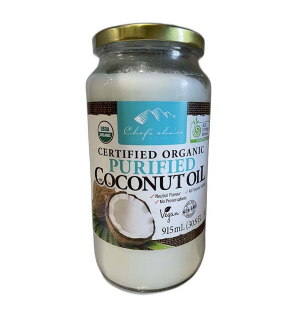 Chef's Choice Purified Organic Coconut Oil 915ml