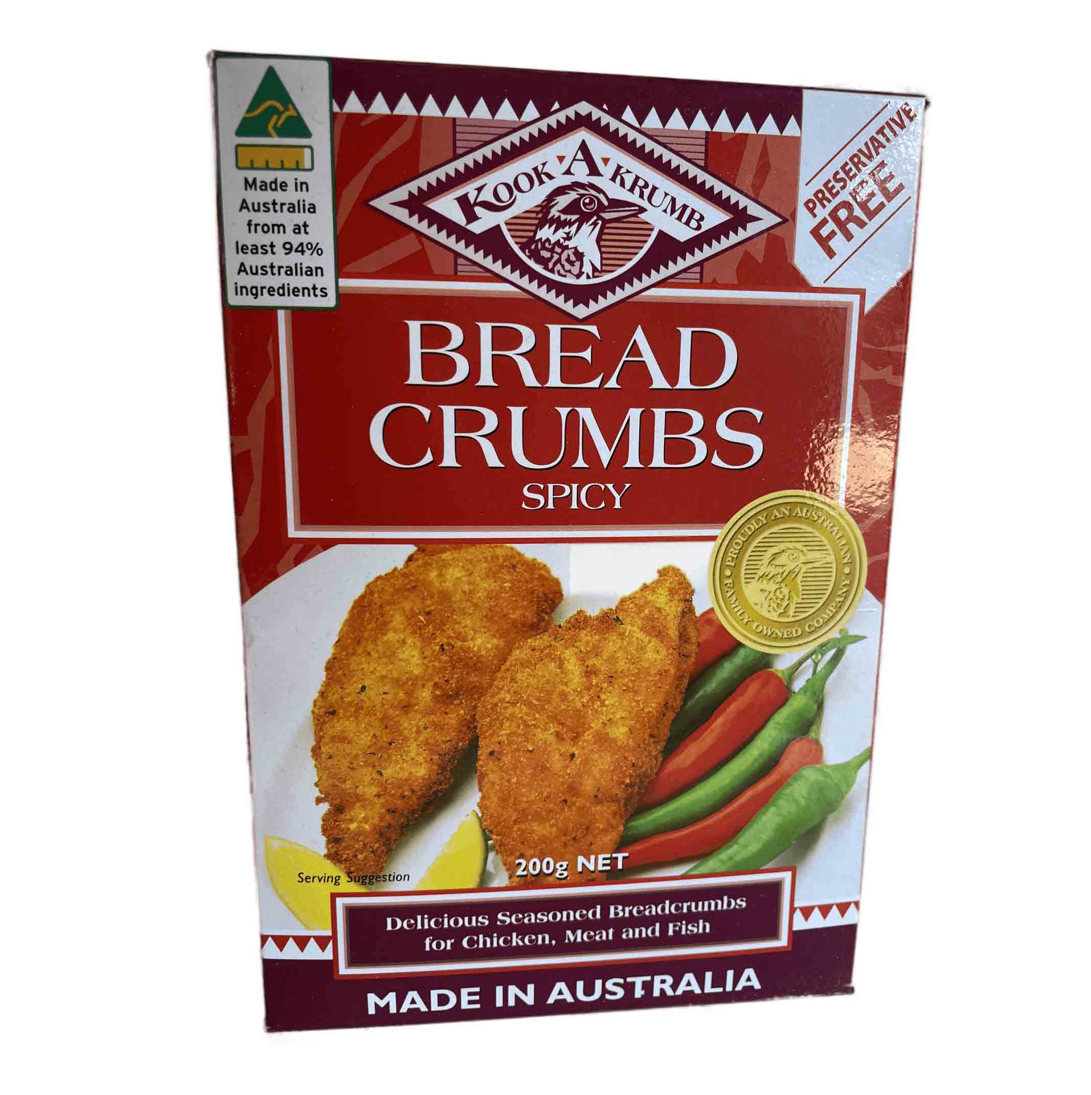 KOOK A KRUMB Bread Crumbs Spicy 200G